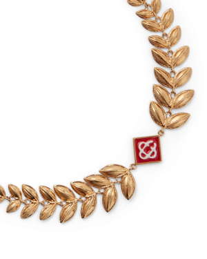 Gold Laurel Leaf Bracelet
