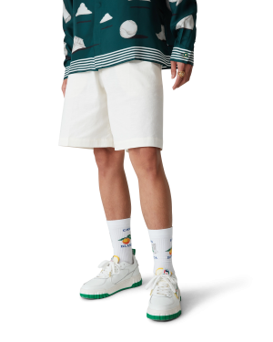 Men’s Court White & Green Sneaker