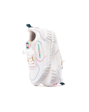 Women’s Court White & Multicolour White Sneakers