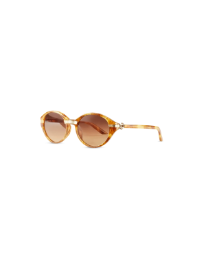 Gold & Brown Cannes Sunglasses