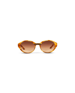 Gold & Brown Cannes Sunglasses