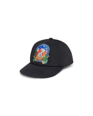 Black L’Arche Du Desert Nuit Patch Cap