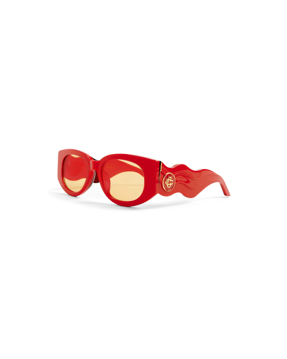Red The Memphis Sunglasses