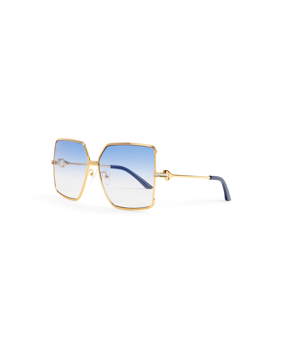 Blue & Gold The Castillo Sunglasses