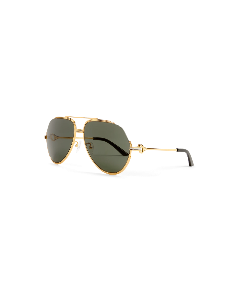 Black & Gold The Albán Sunglasses