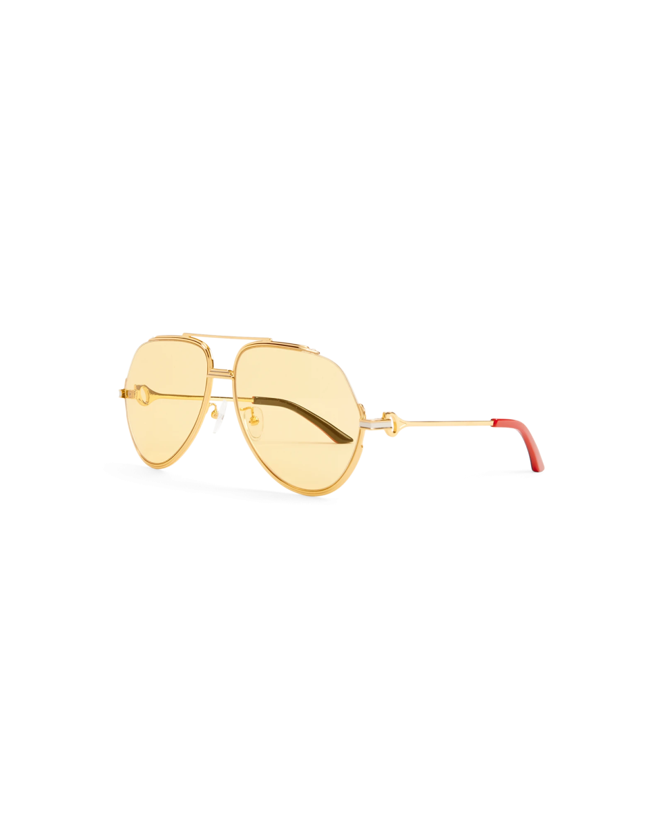 Yellow & Gold The Albán Sunglasses