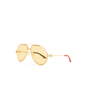 Yellow & Gold The Albán Sunglasses