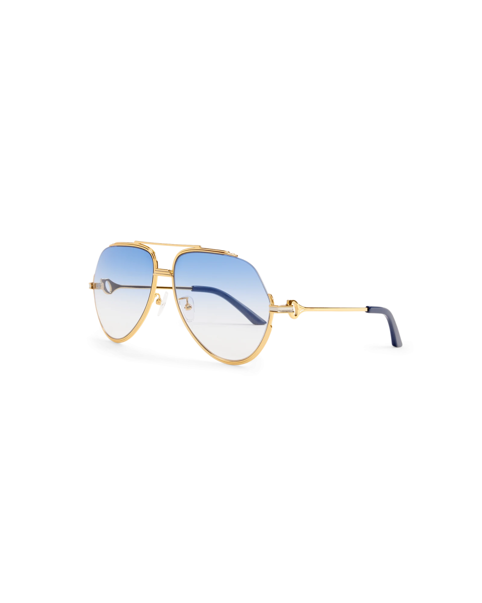 Blue & Gold The Albán Sunglasses