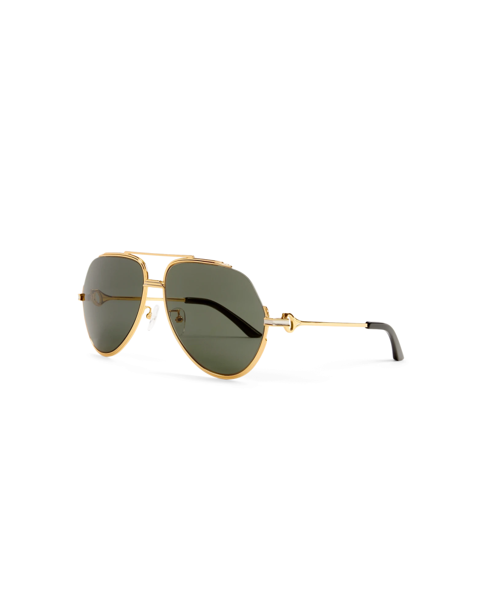 Black & Gold The Albán Sunglasses