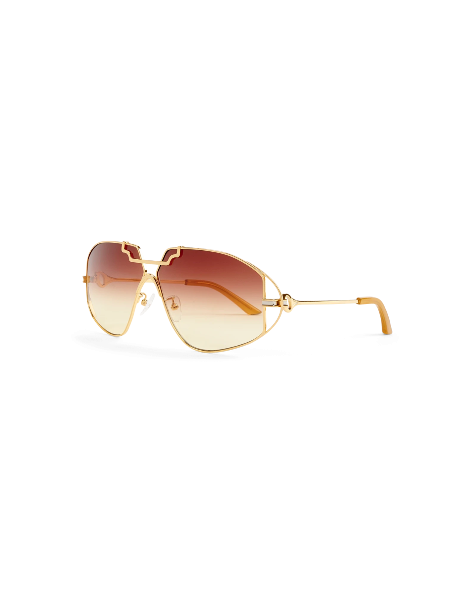 Orange & Gold The Avenida Sunglasses