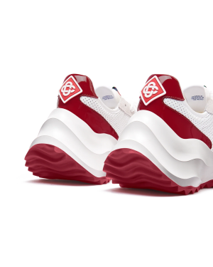 Men’s Atlantis White & Haute Red Sneaker