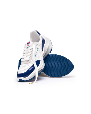 Men’s Atlantis White & Midnight Navy Sneaker