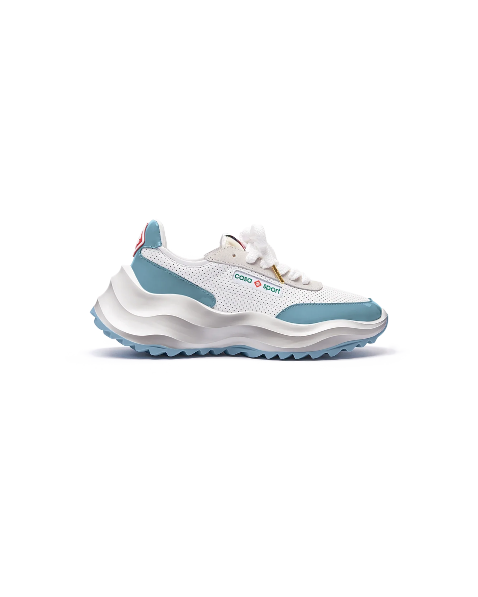 Men's Atlantis White & Powder Blue Sneaker