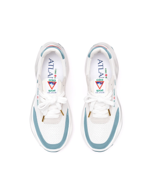 Men’s Atlantis White & Powder Blue Sneaker