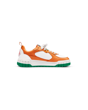 Women’s Court Orange & White Sneaker