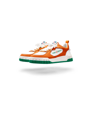 Men’s Court Orange & White Sneaker