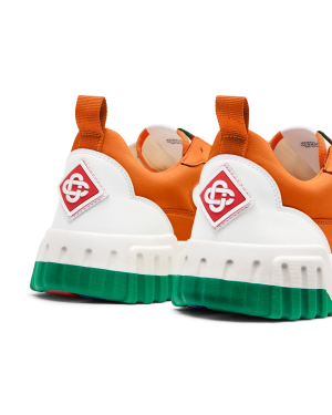 Women’s Court Orange & White Sneaker