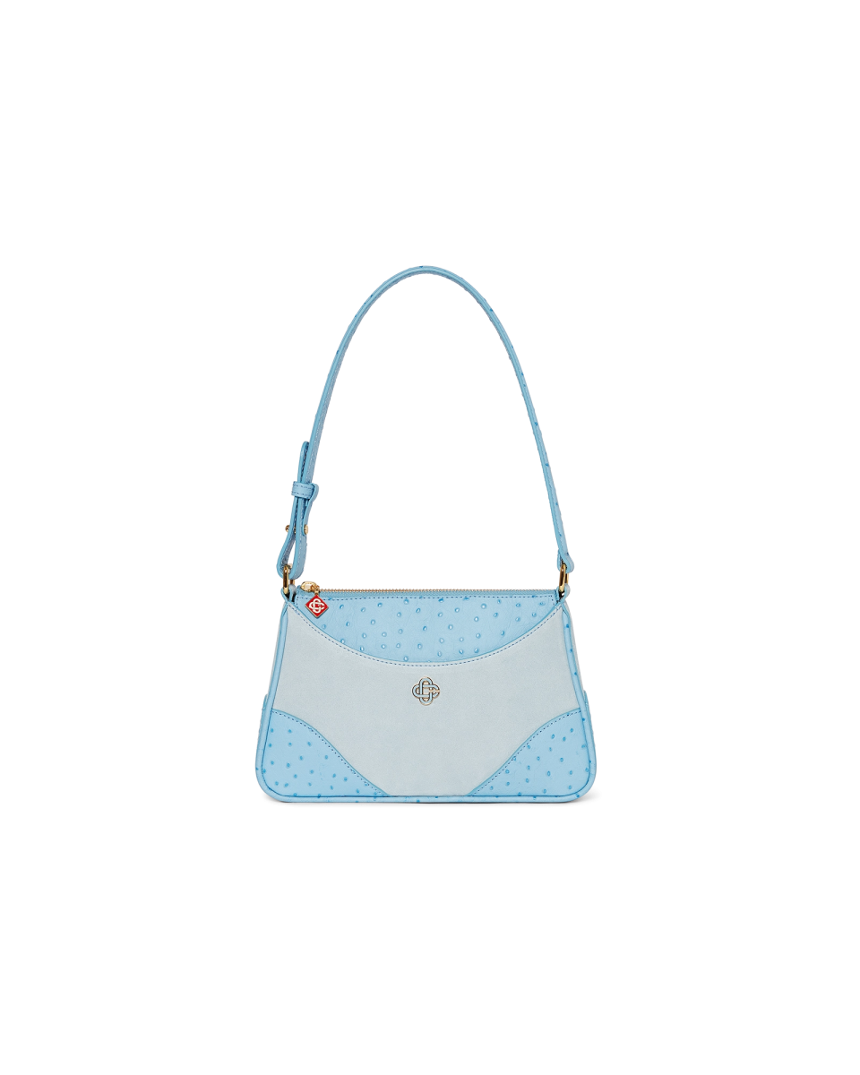 Blue Jeanne Pochette Shoulder Bag