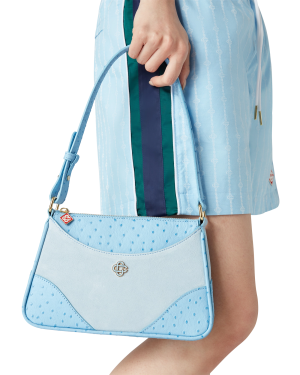 Blue Jeanne Pochette Shoulder Bag