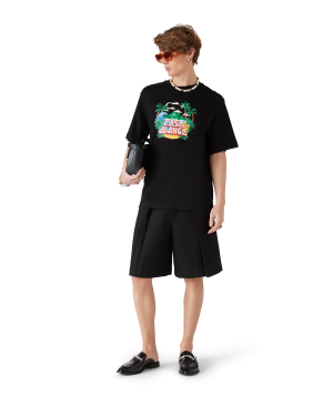 Black Bamboo Slip On Loafer