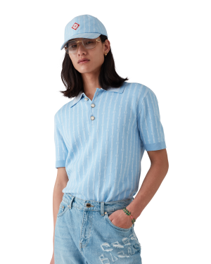 Laurel Stripe Logo Patch Cap