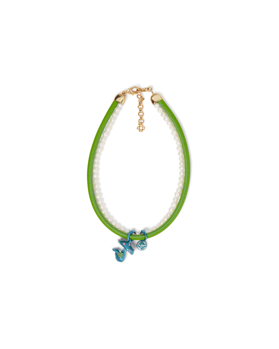 Mini Mushroom Necklace