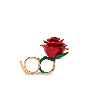 Rose Double Ring