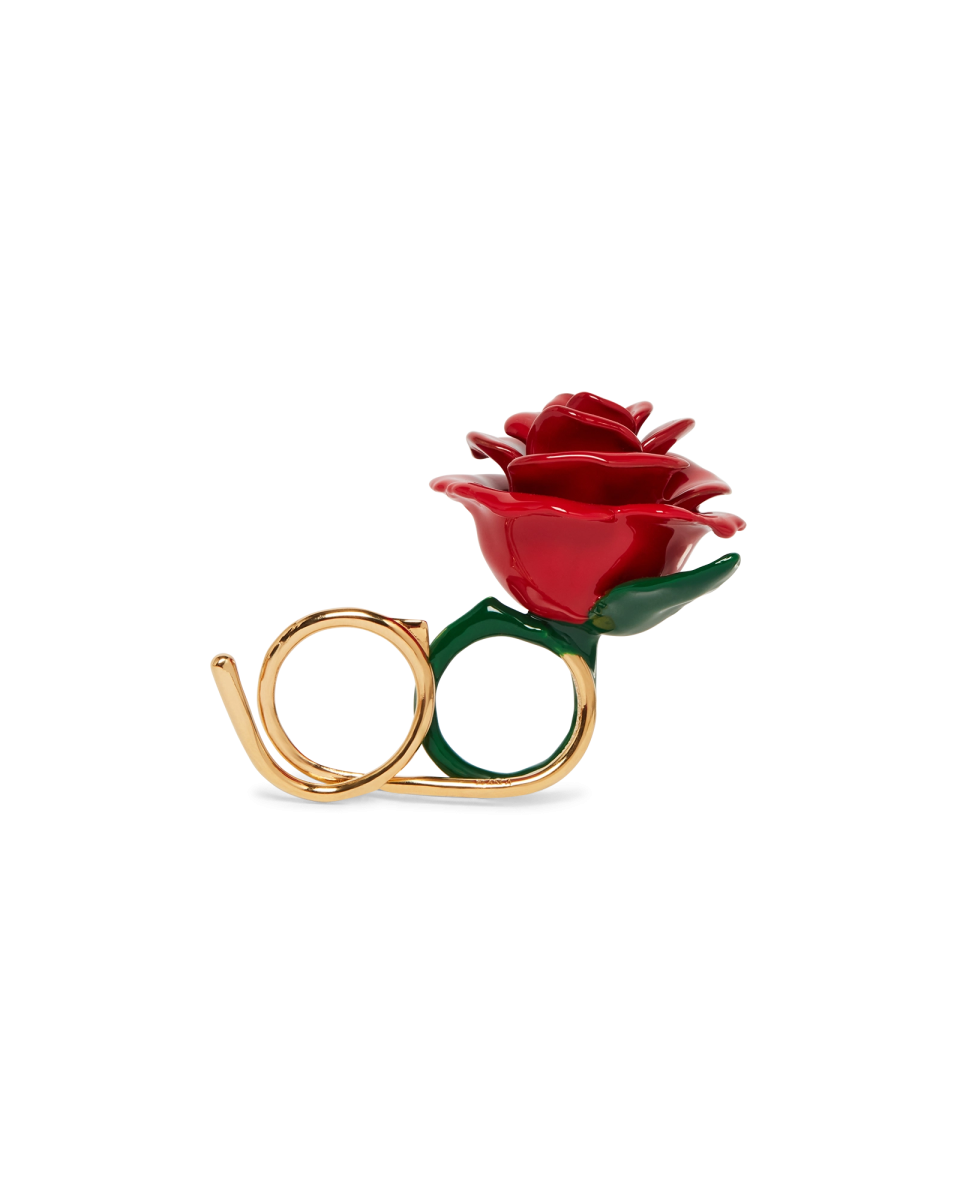 Rose Double Ring
