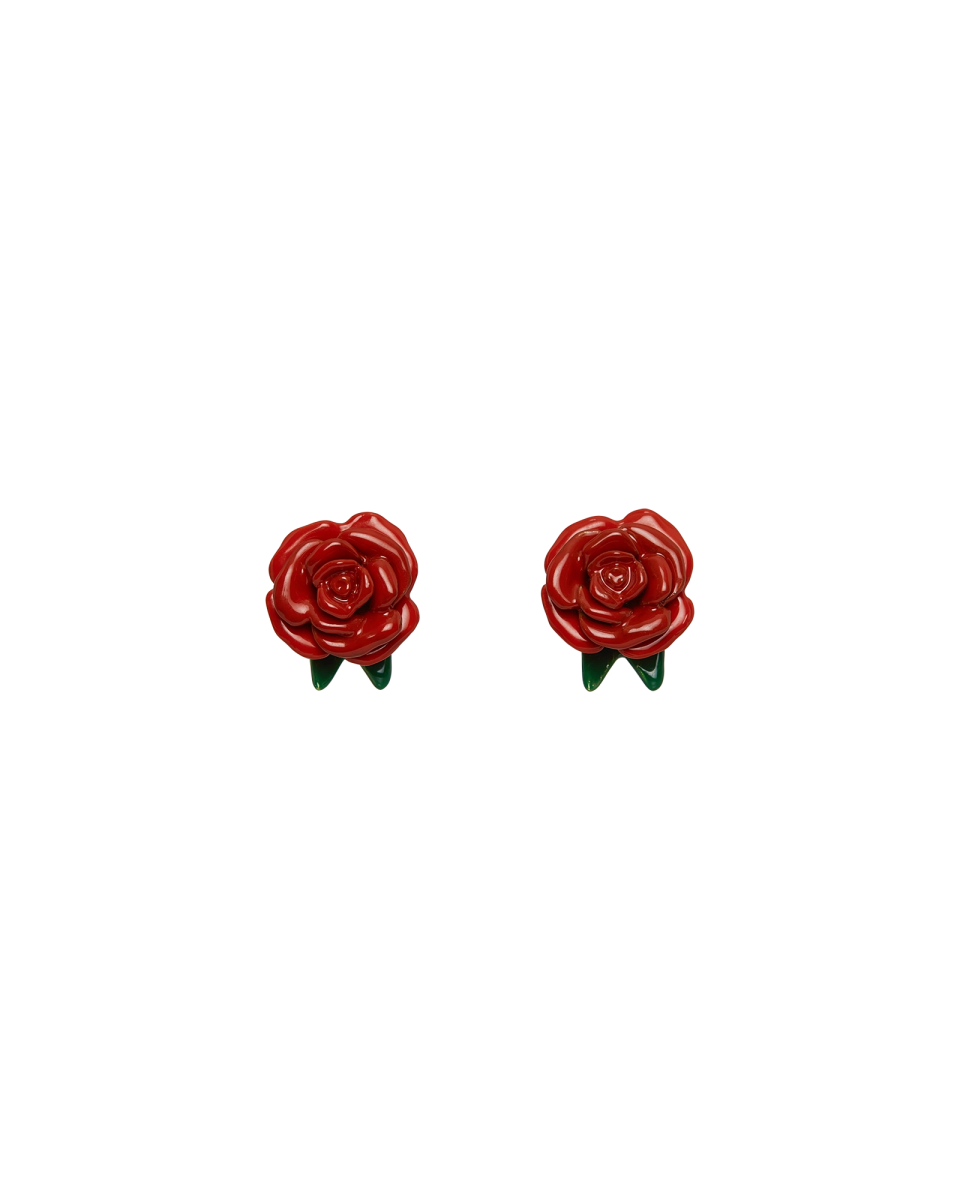 Rose Drop Earrings