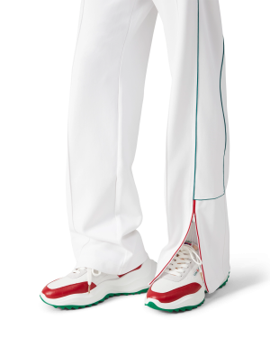 Men’s Atlantis Red Ostrich Sneakers