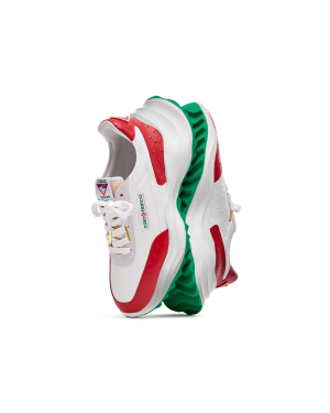 Men’s Atlantis Red Ostrich Sneakers