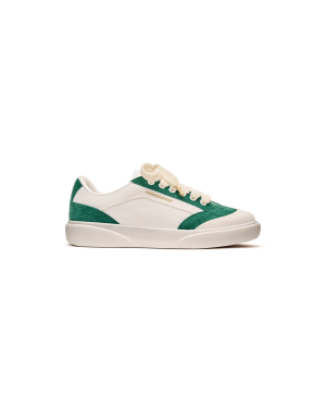 Women’s Del Mar White & Green Sneaker