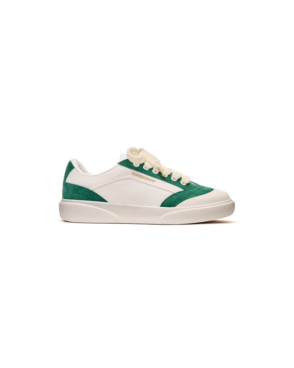 Women's Del Mar White & Green Sneaker