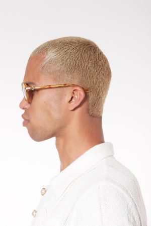 Gold & Brown Cannes Sunglasses