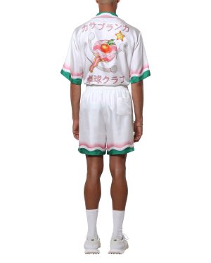 Le Jeu De Ping Pong Silk Shorts