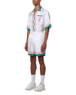 Le Jeu De Ping Pong Silk Shorts