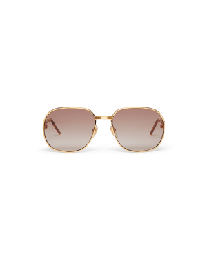 Brown & Gold The Vermont Sunglasses