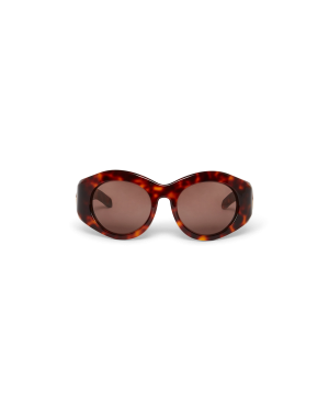 Tortoiseshell Goggle Sunglasses