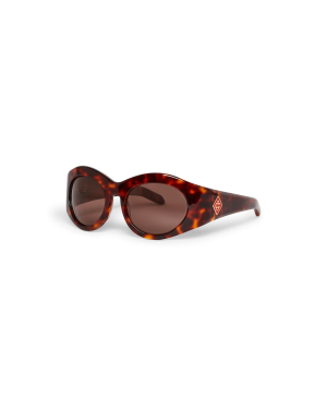 Tortoiseshell Goggle Sunglasses