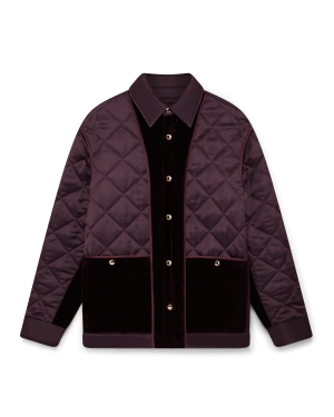 Satin Quilted Jacket