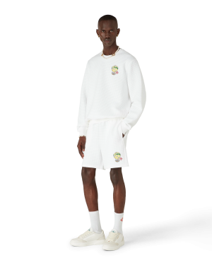 Tennis Mascot Quilted Sweatshirt