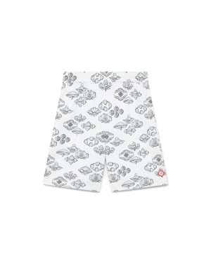 Jacquard Motif Track Shorts