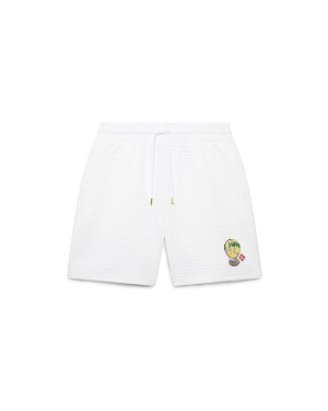 Tennis Mascot Quilted Sweatshorts