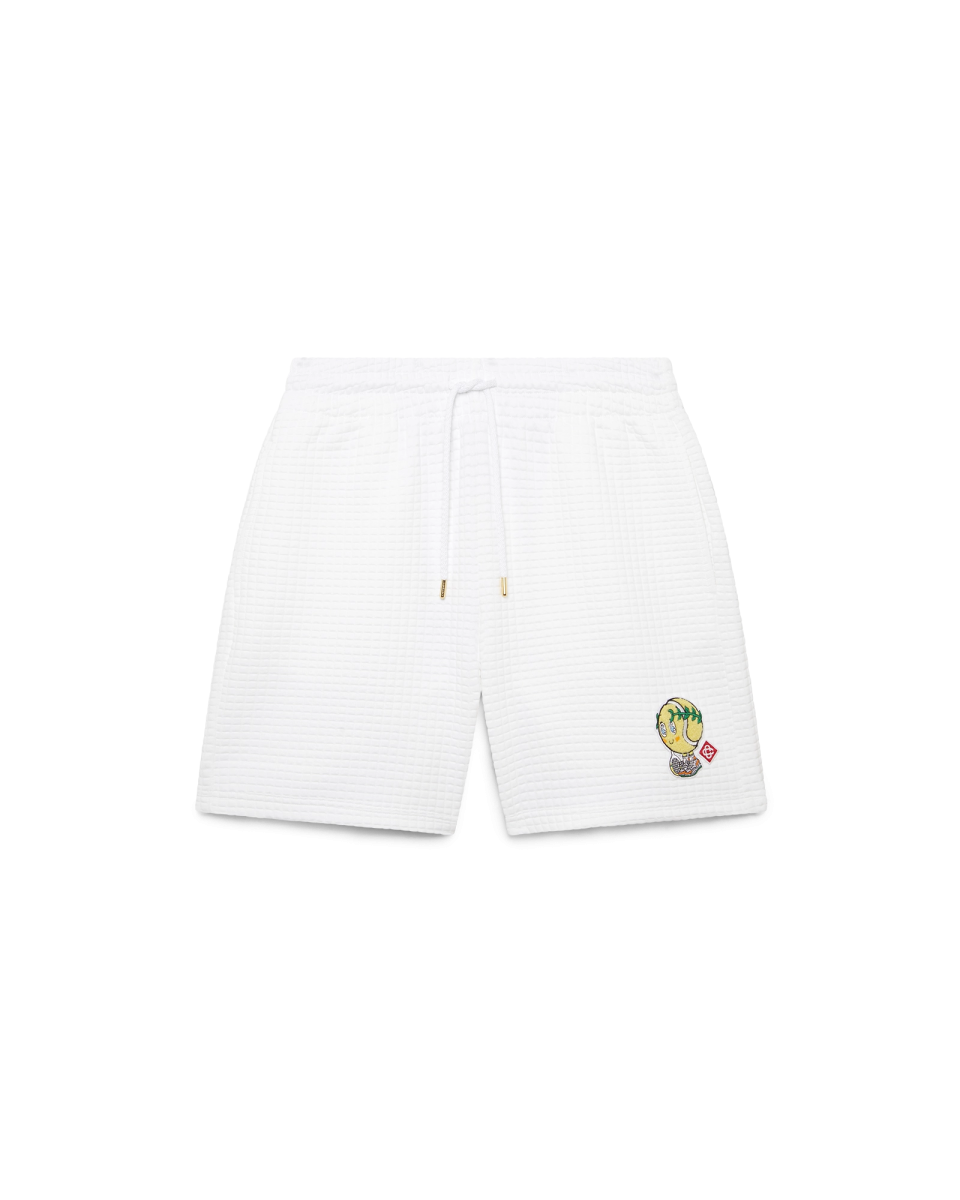 Tennis Mascot Quilted Sweatshorts