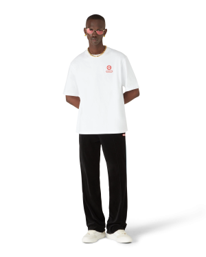 Gradient Piping Velour Track Pants