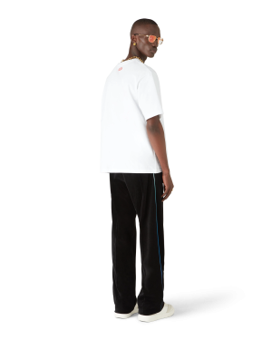 Gradient Piping Velour Track Pants
