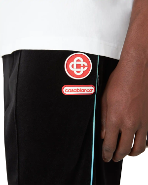 Gradient Piping Velour Track Pants