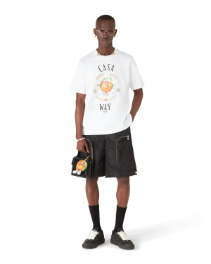 Casa Way Orange Mascot Short Sleeve T-Shirt