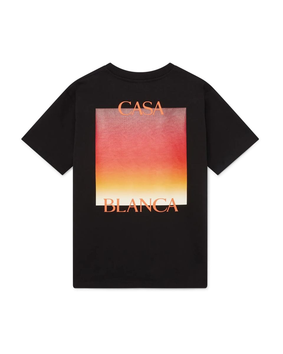 Gradient Square Short Sleeve T-Shirt