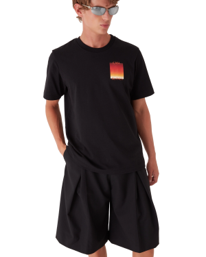 Gradient Square Short Sleeve T-Shirt